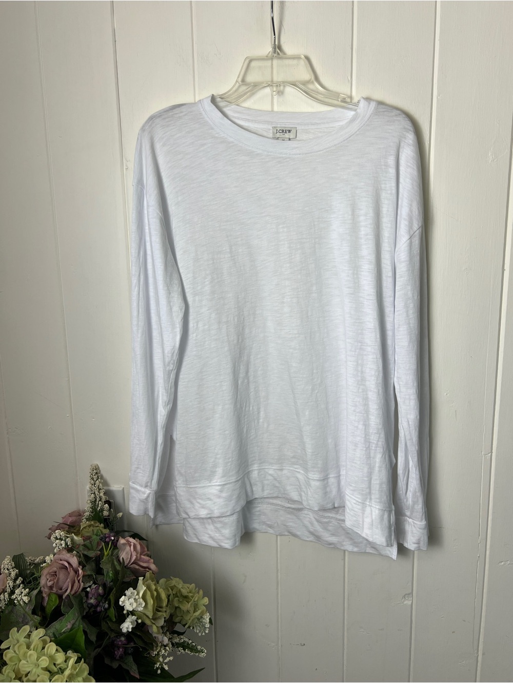 J. Crew Long Sleeve Cotton T-Shirt